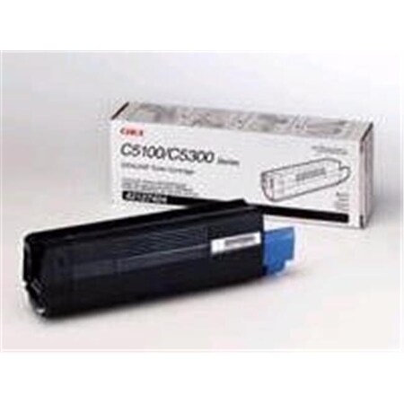Okidata Compatible Okidata Compatible C5100/C5300 Series Black Aftermarket TonerCartridge 42127404 42127404